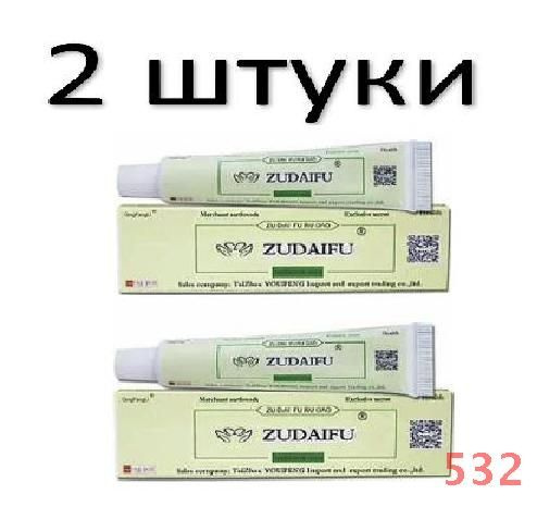 Зудайфу мазь (ZUDAIFU) 2 шт. от псориаза, экземы, дерматита, зуда ...