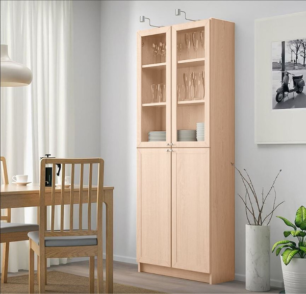 Шкаф книжный Книжный шкаф Билли, 90x45x230 см - купить по выгодной цене ...
