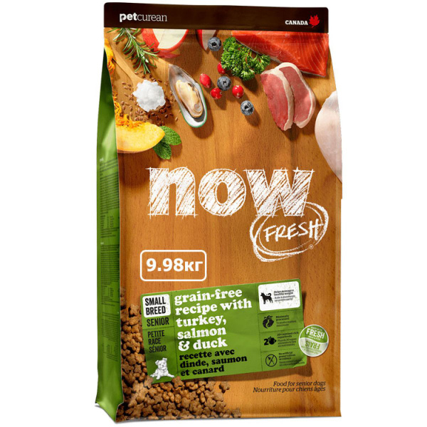 Now Natural Holistic( Fresh) Беззерновой для пожилых собак малых пород ...