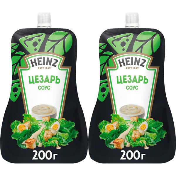 Соус Heinz Цезарь универсальный 200 г, набор: 2 штуки купить на OZON по ...