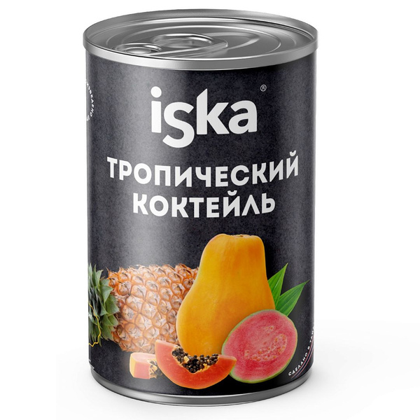 Тропический фруктовый коктейль ISKA 446мл (Тайланд) - купить с ...