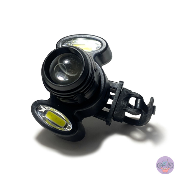 Фара передняя велосипедная KMS аккумулятор+USB зарядка - купить с ...