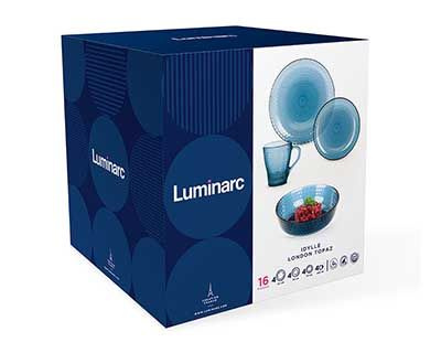 Сервиз столовый LUMINARC Идиллия Лондон Топаз 16 предметов - купить с ...