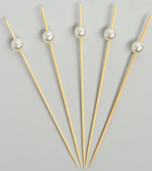 Шпажка для канапе Жемчужина, набор 24 шт. купить на OZON по низкой цене ...