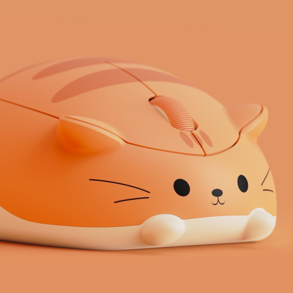 Мышь AKKO Cat, оранжевый - купить по выгодной цене в интернет-магазине ...