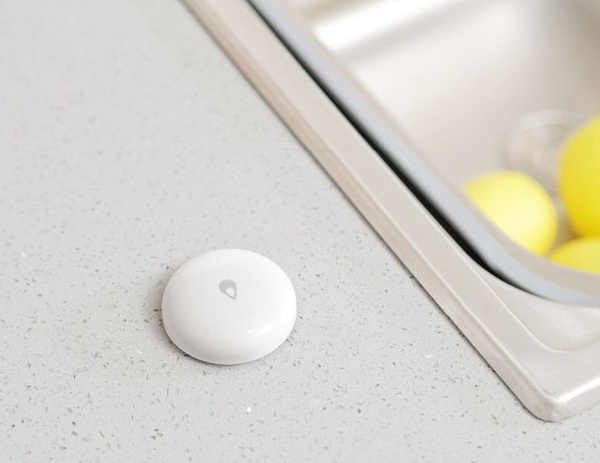 Xiaomi Датчик протечки воды Aqara Flooding Sensor (SJCGQ11LM), белый ...