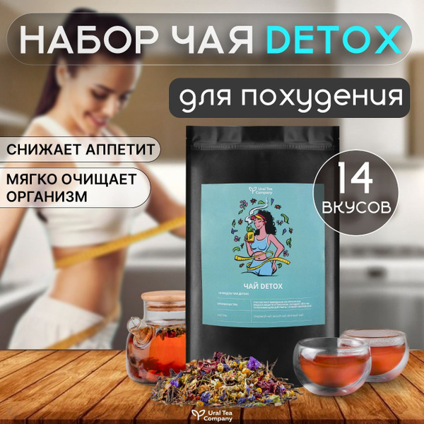 Набор чая, чай для похудения, чай травяной купить на OZON по низкой ...