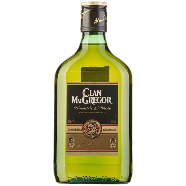 Виски Clan MacGregor 0,35 лБронирование алкоголя (1737608707)