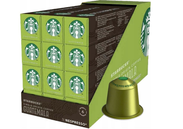 Капсулы для кофемашин Nespresso Starbucks Guatemala, 120 шт купить на ...