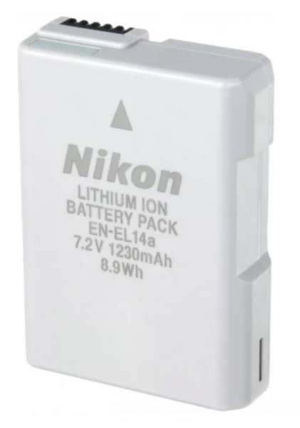 Аккумулятор EN-EL14A для фотоаппаратов Nikon купить на OZON по низкой ...