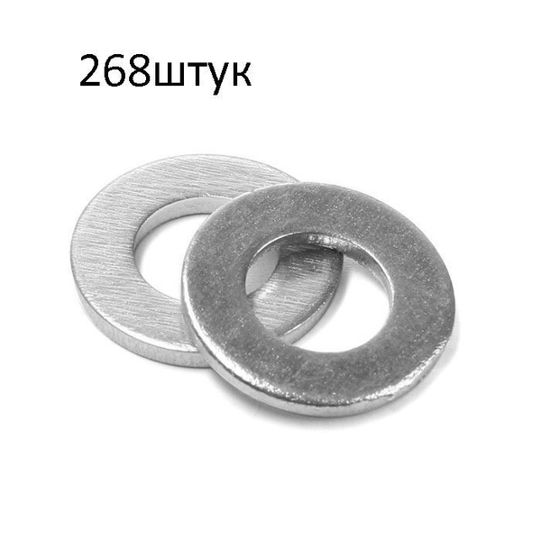 Шайба M24, 268 шт. купить на OZON по низкой цене (1748339685)
