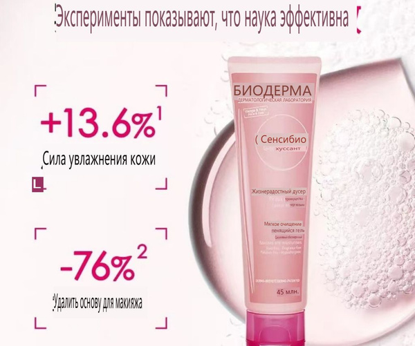 Bioderma Sensibio гель для умывания очищающий для нормальной и ...