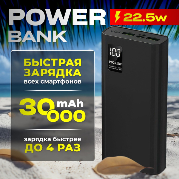 Внешний аккумулятор (Power Bank) Fixet VL10D купить c доставкой на OZON ...