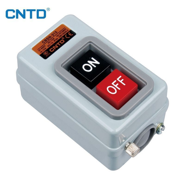 CBSN-315 380VAC 15A вкл/выкл Металлическая кнопка с фиксацией, 3-Фазный ...