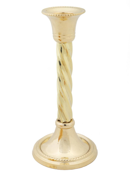 Подсвечник латунный 12,5 см купить c доставкой на OZON по низкой цене ...