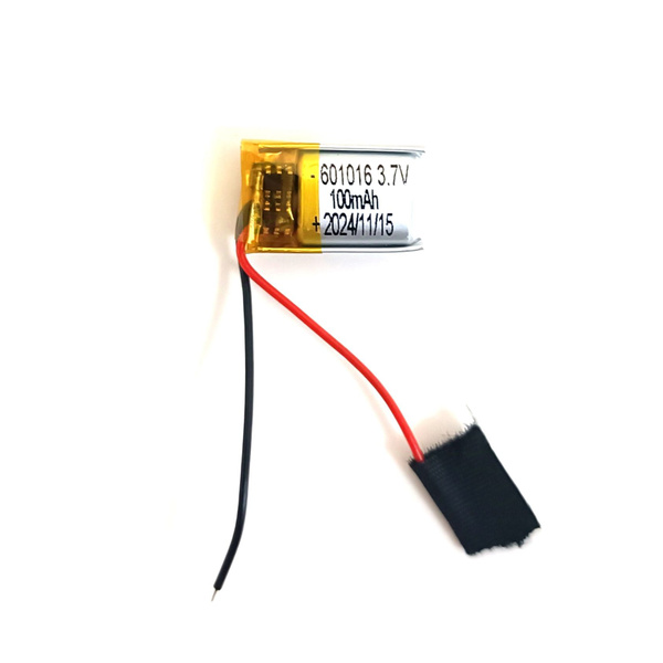 Аккумулятор для налобного кемпингового фонаря универсальный 3.7v 100mAh ...