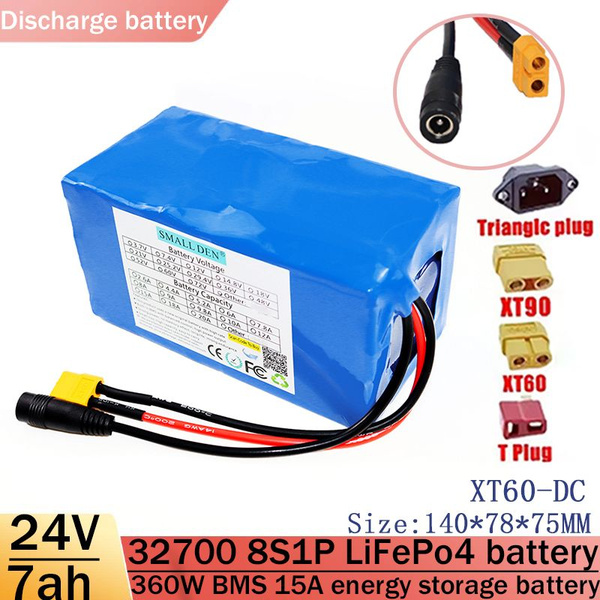 Характеристики Новый аккумулятор 24V 7Ah 32700 Lifepo4 8S1P с ...