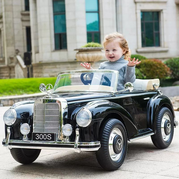 Детский электромобиль, Mercedes-Benz classic car, 50 кг, черный. купить ...
