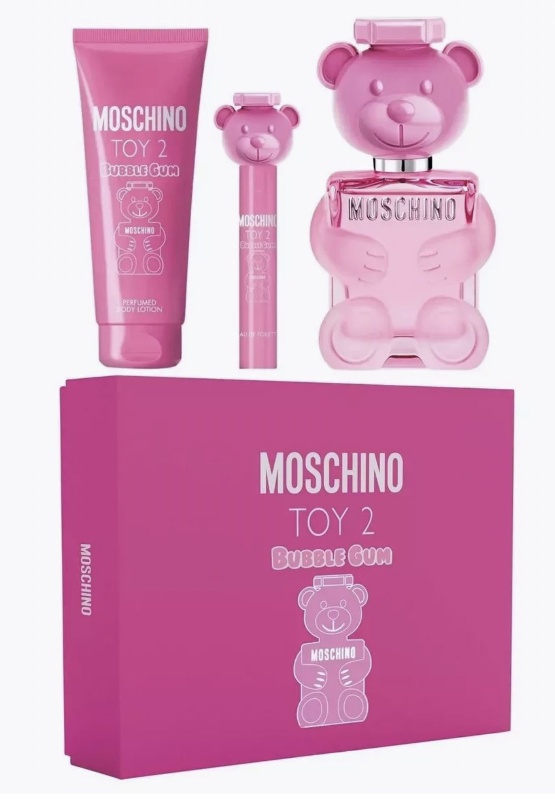 Набор подарочный Moschino toy Boy 3в1 мишка 210мл Духи 210 мл (1411391143)