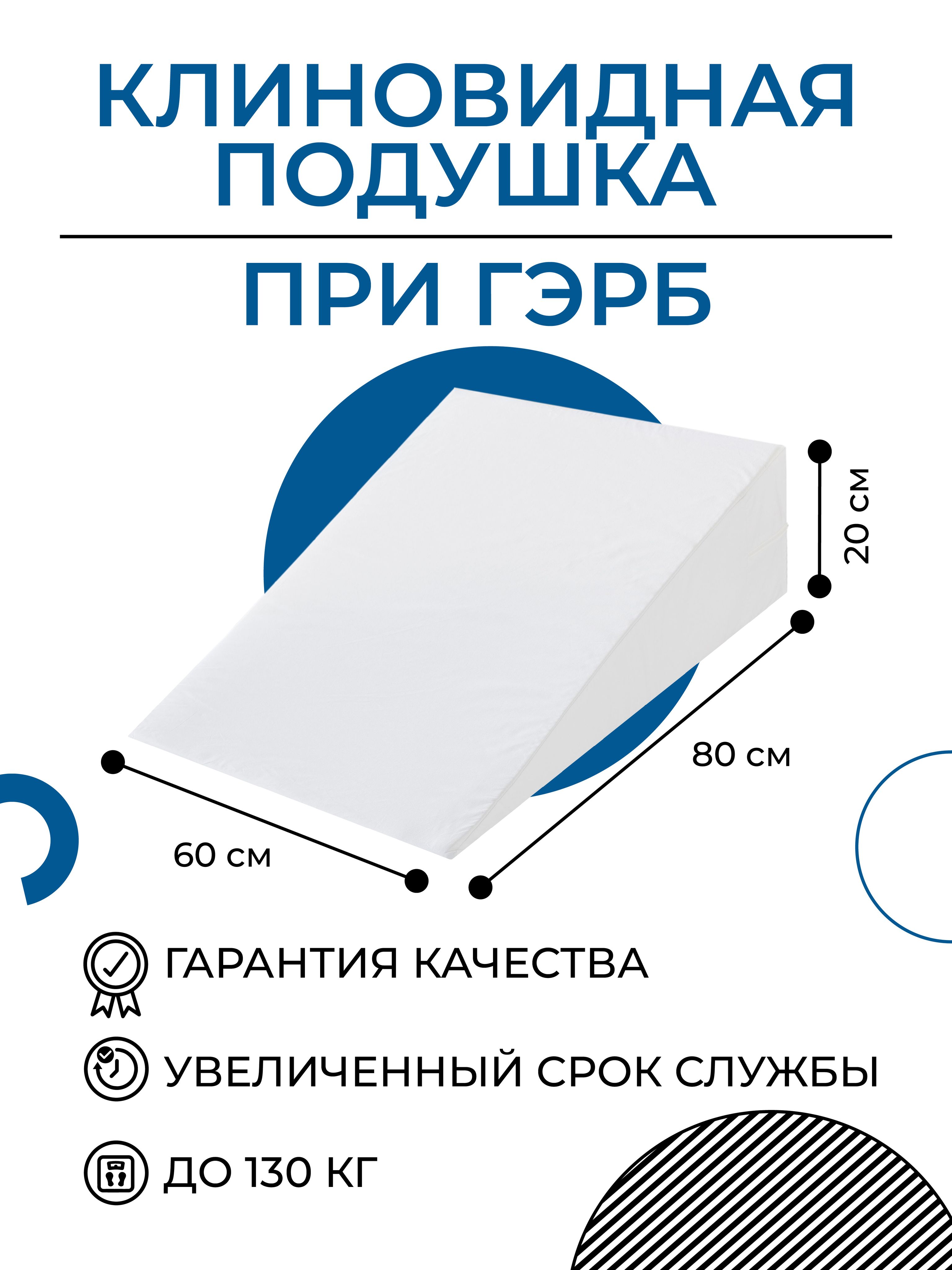 Клиновидная Ортопедическая Подушка При Гэрб Купить