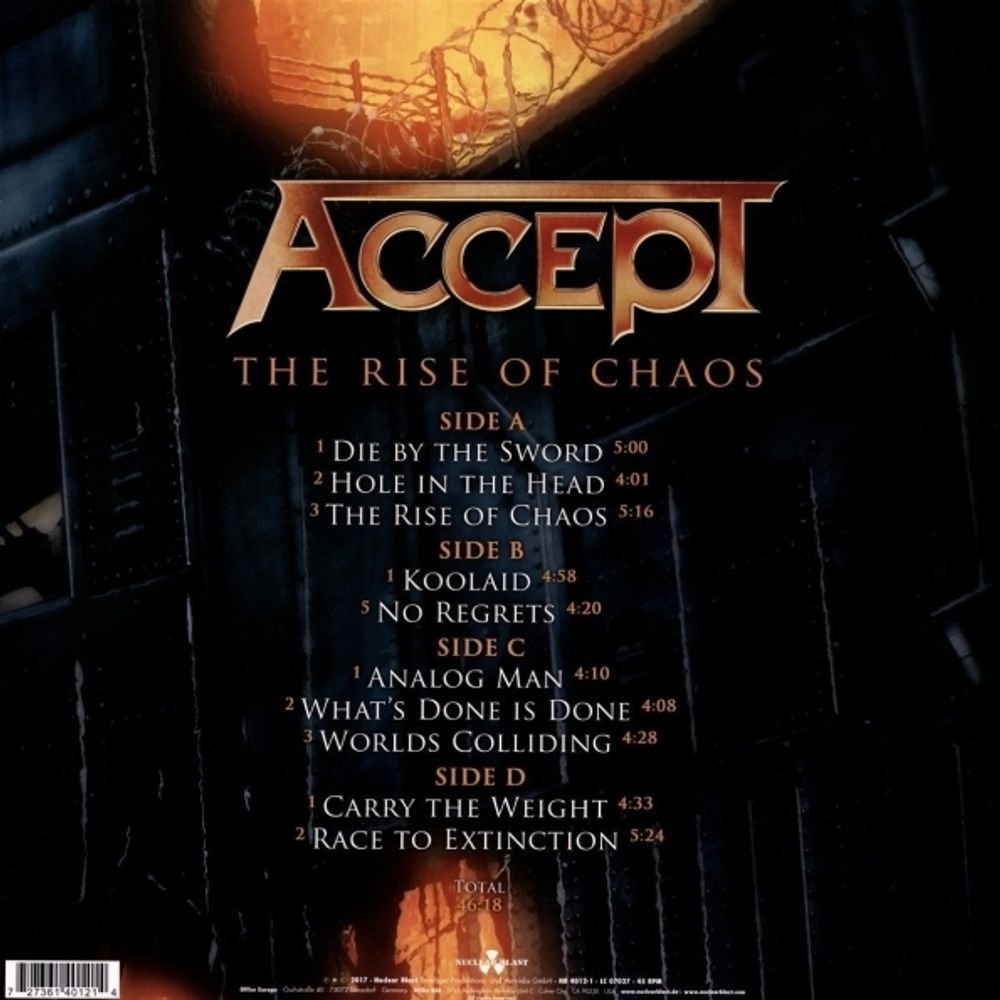 Accept symphonic. Accept the rise of chaos обложка. accept - the rise of chaos - обложка альбома. accept the rise of chaos 2017. accept the rise of chaos 2017 обложка альбома.