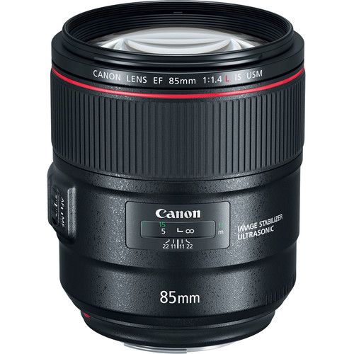 Canon Объектив EF 85mm f/1.4L IS USM, черный