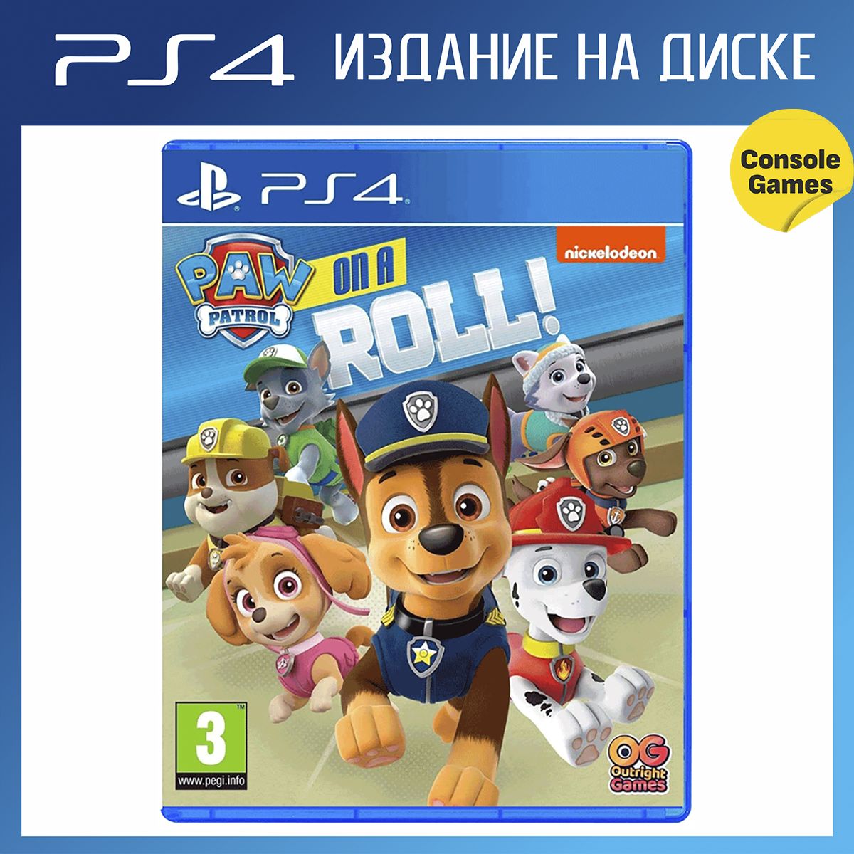 PAW Patrol On a Roll PlayStation 4