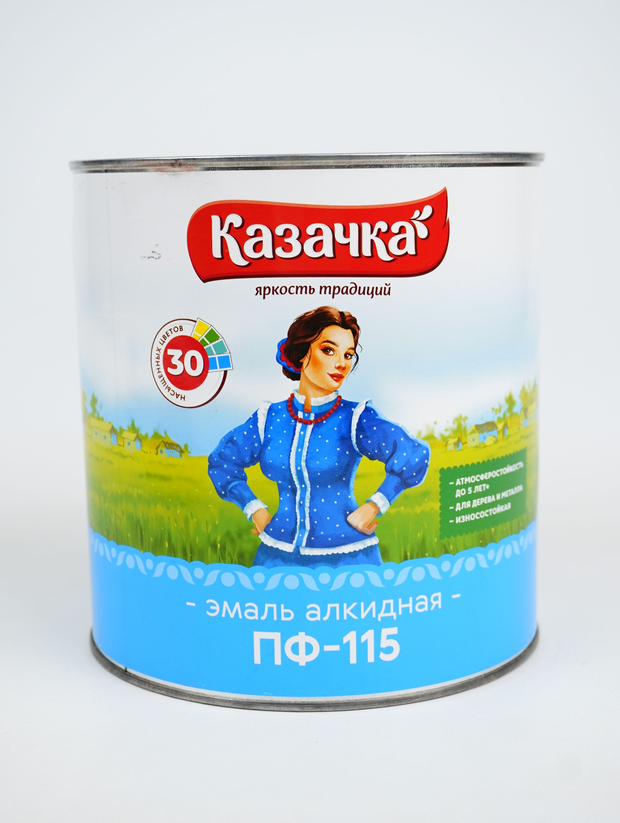 Эмаль пф казачка