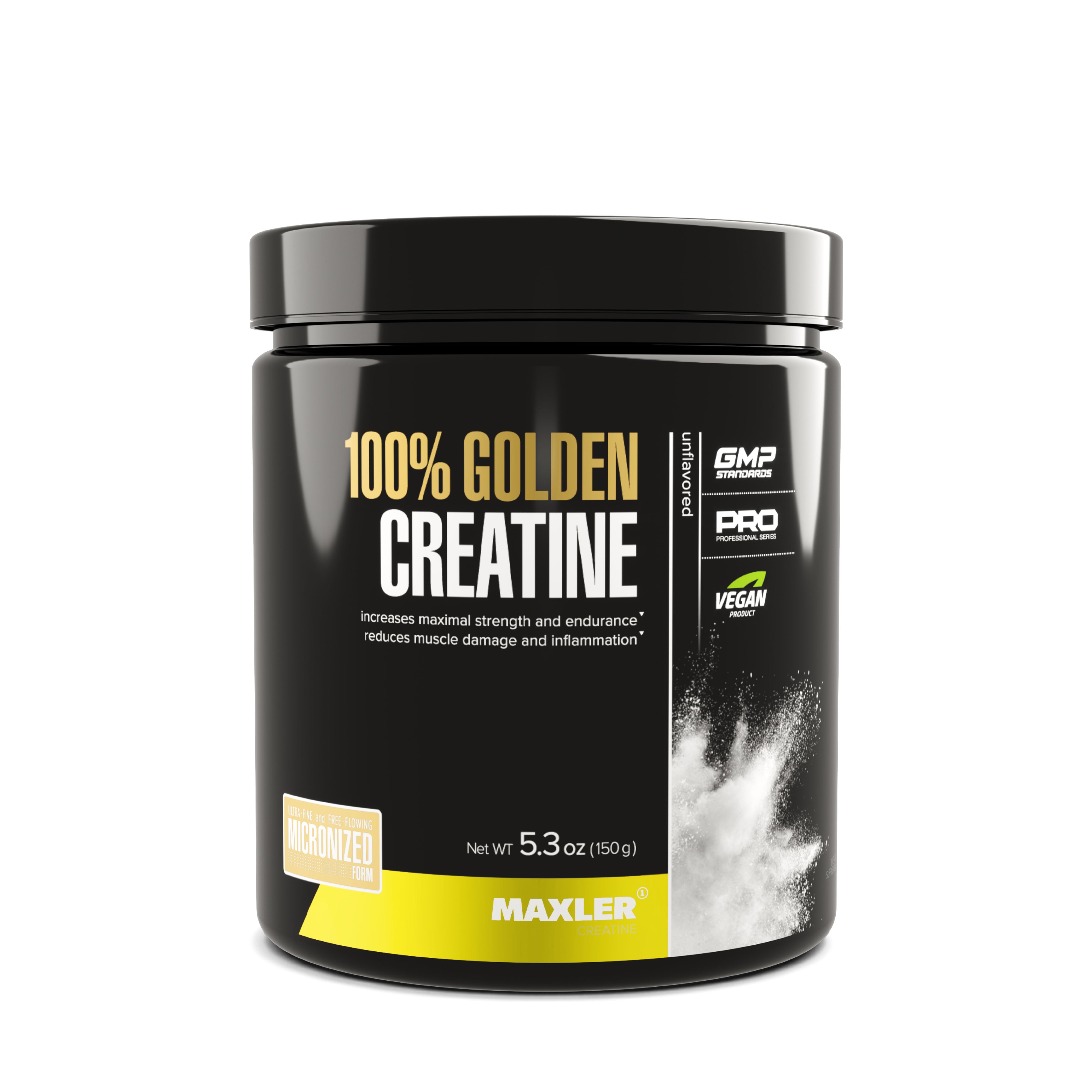 Креатин моногидрат микронизированный Maxler 100% Golden Creatine Micronized 150г