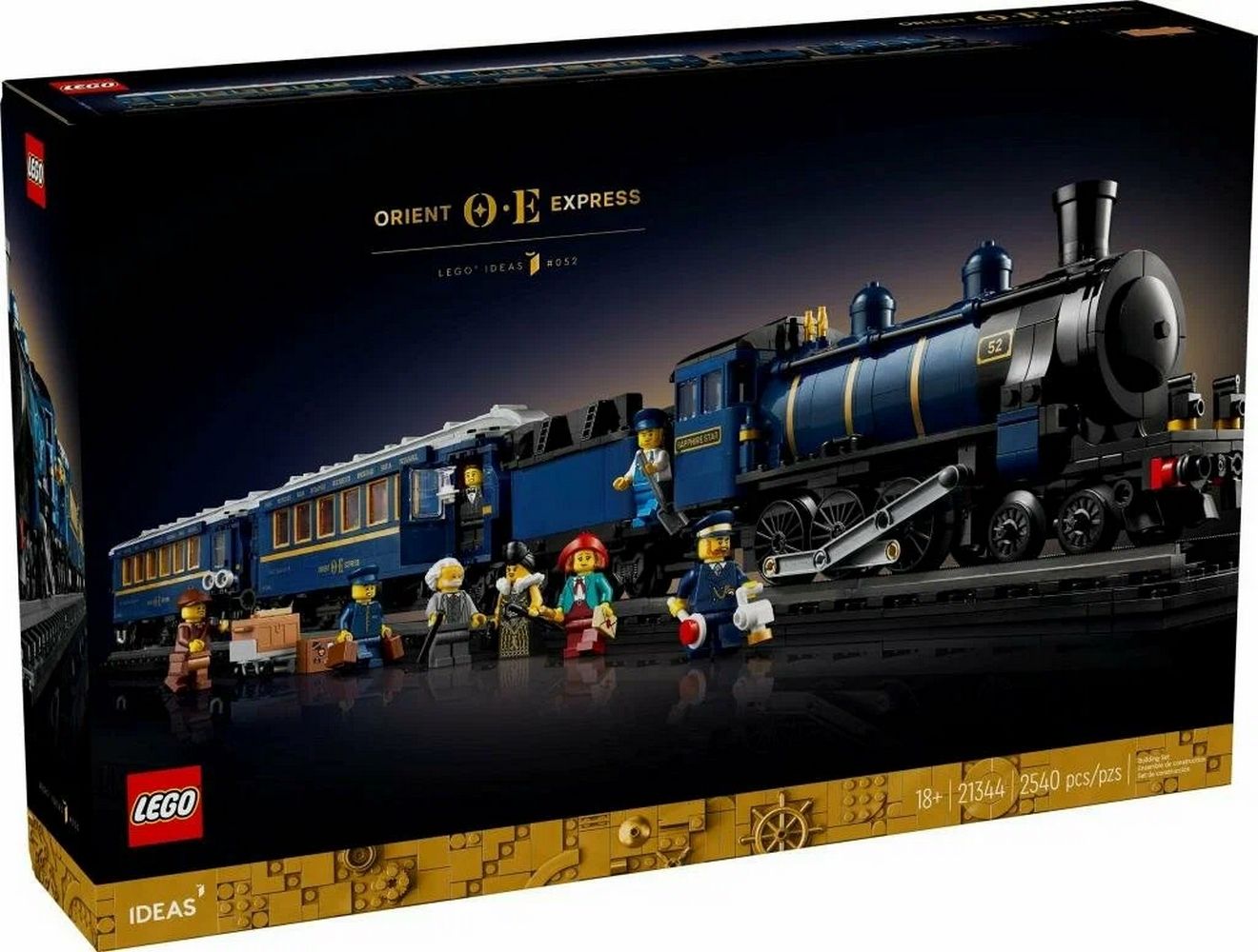 Конструктор LEGO 21344 Ideas The Orient Express (Восточный экспресс) -  купить с доставкой по выгодным ценам в интернет-магазине OZON (1421040035)