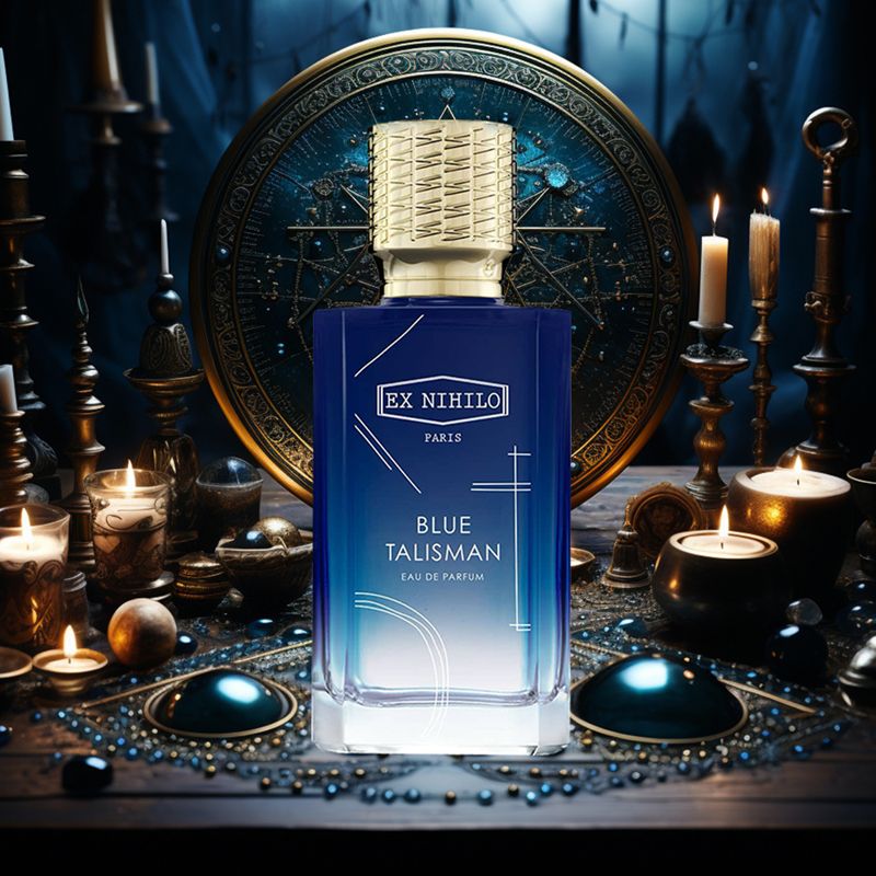 Ех нихило талисман. Блю талисман парфюм. кураж блю духи. talisman духи ex nihilo. ex nihilo духи blue talisman.