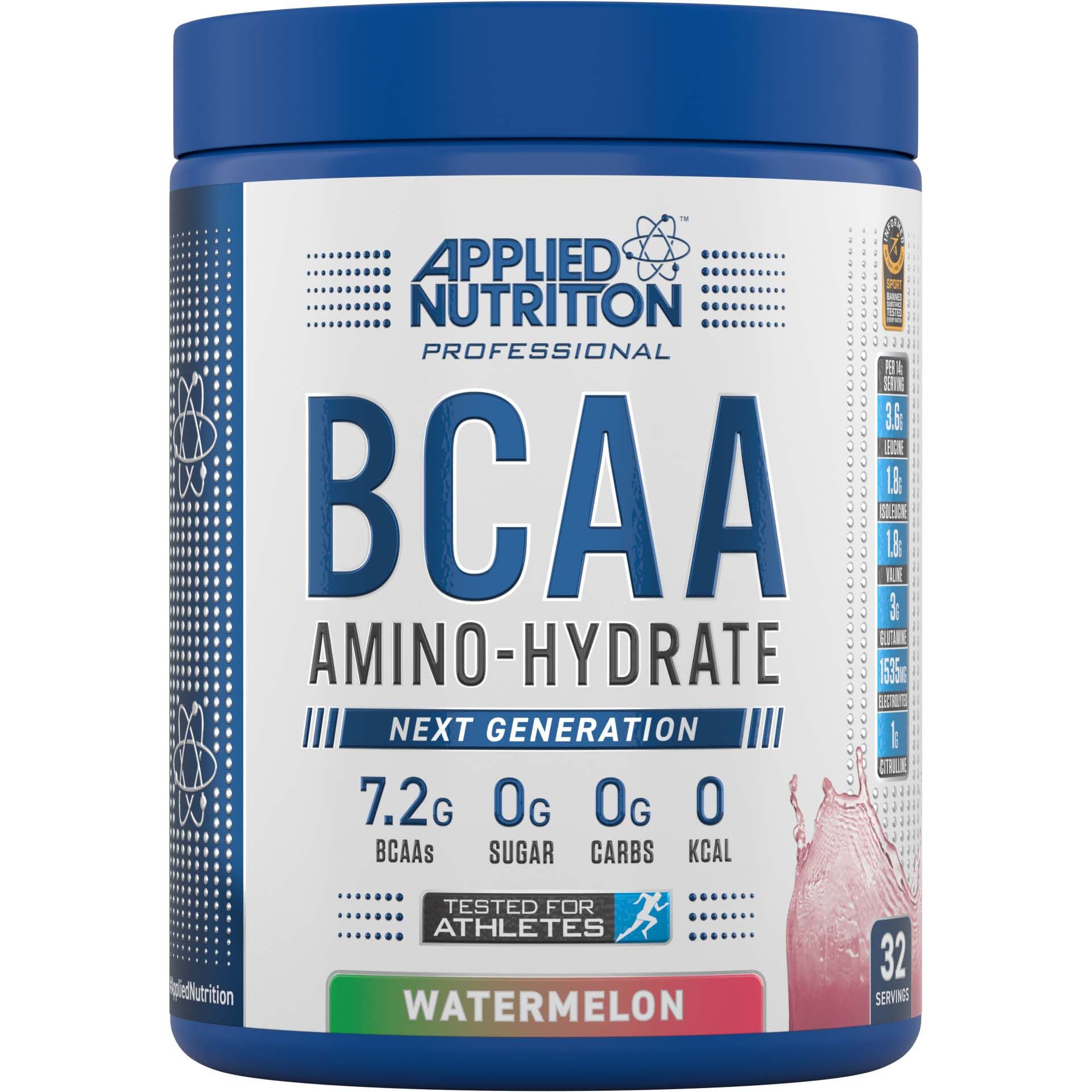 Applied <b>Nutrition</b> BCAA <b>Amino</b> Hydrate, 32 порции, со вкусом арбуза. 