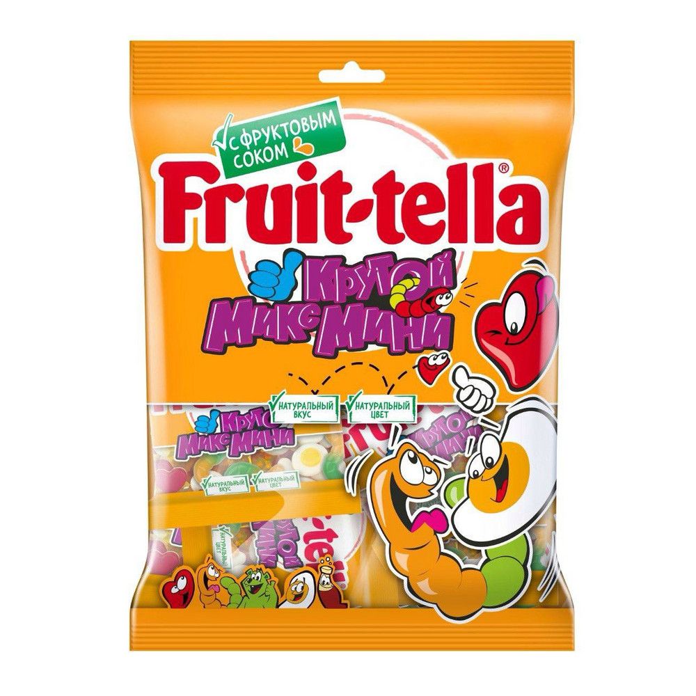 Мармелад жевательный Fruittella Крутой Микс Мини, 7 шт х 29 г