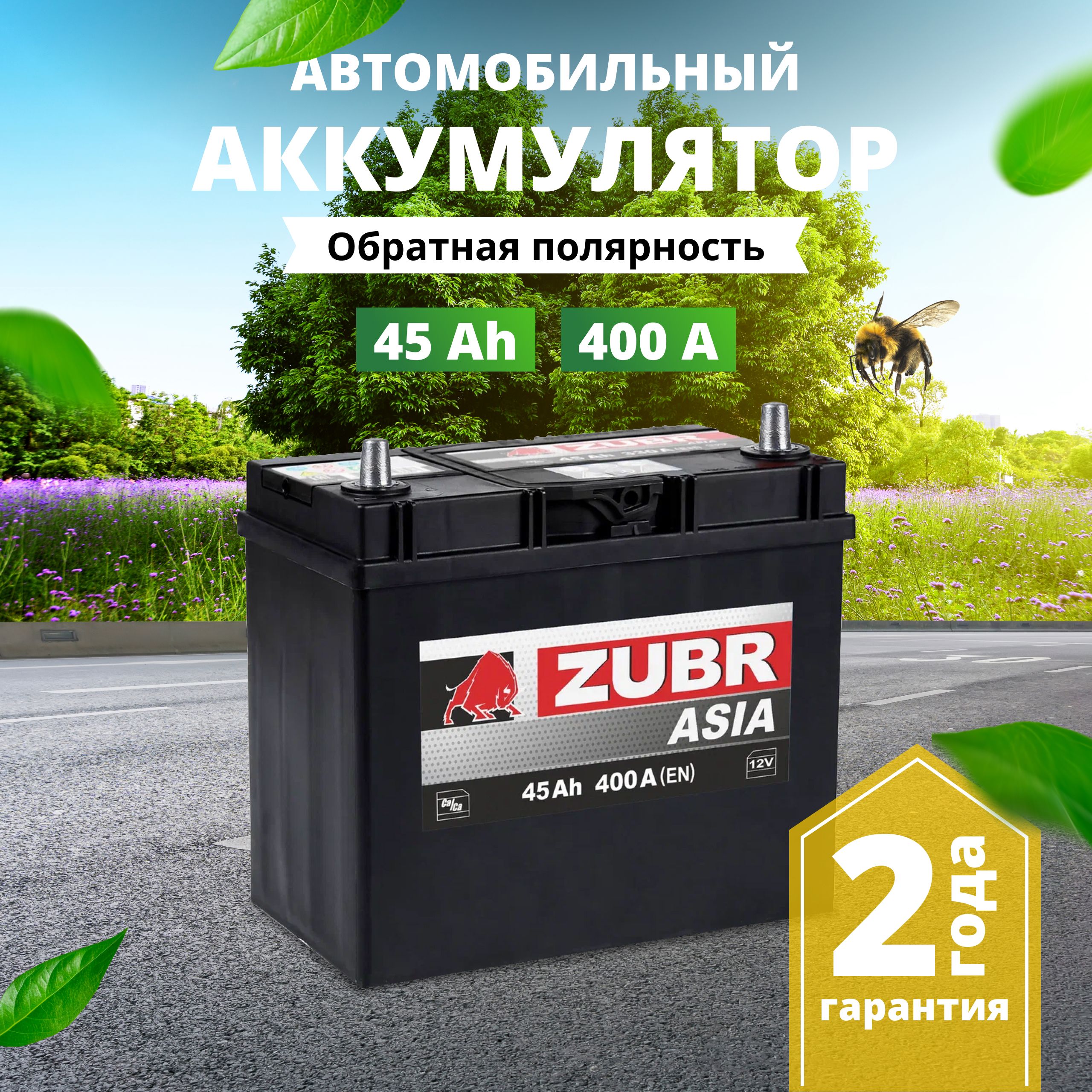 Аккумулятор 45 Ач Автомобильный – купить в интернет-магазине OZON по низкой  цене