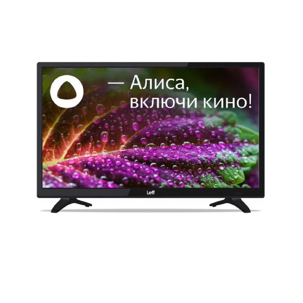 LeffТелевизор24F560T24"FullHD,черныйматовый