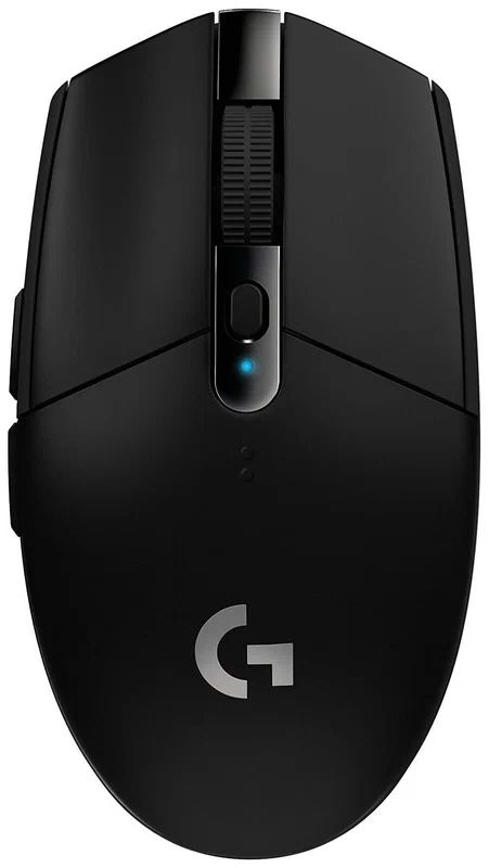 Logitech G Игровая мышь беспроводная G305/G304 Lightspeed, черный