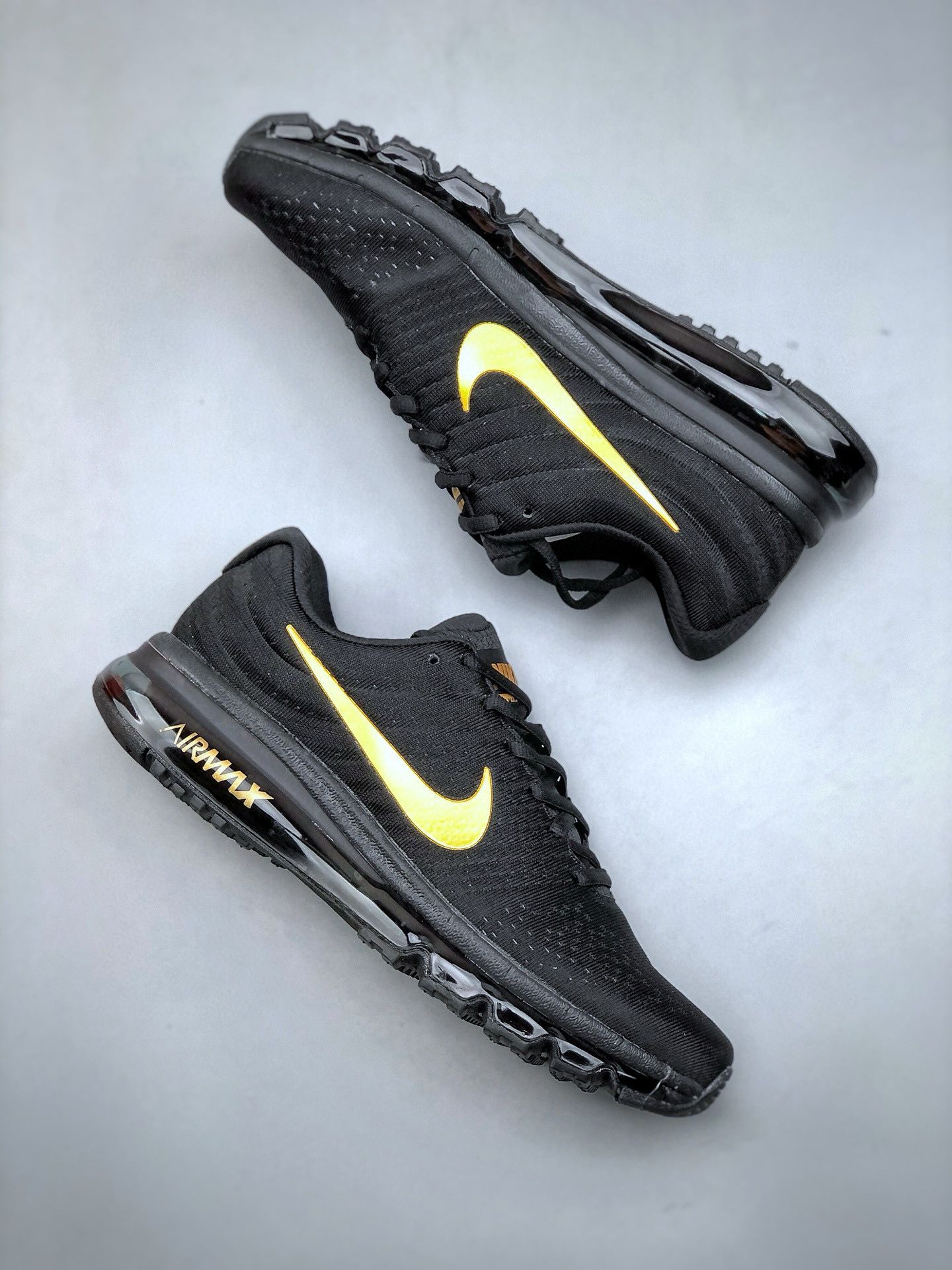 Nike air max black gold 2017 best sale