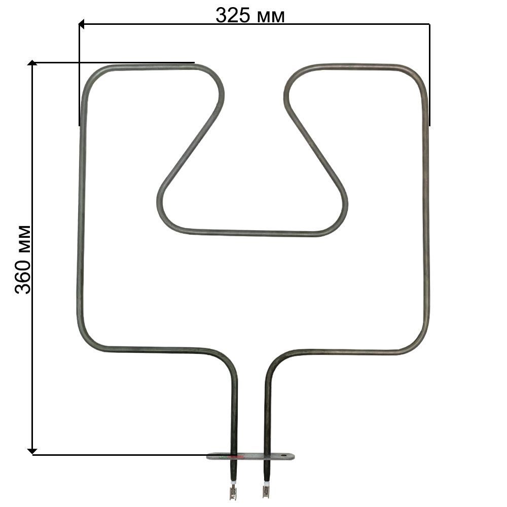 ТЭН (нагревательный элемент) духовки 1000W (нижний) подходит для Electrolux, Zanussi, AEG 3970125013, 3570583017, COK113ZN