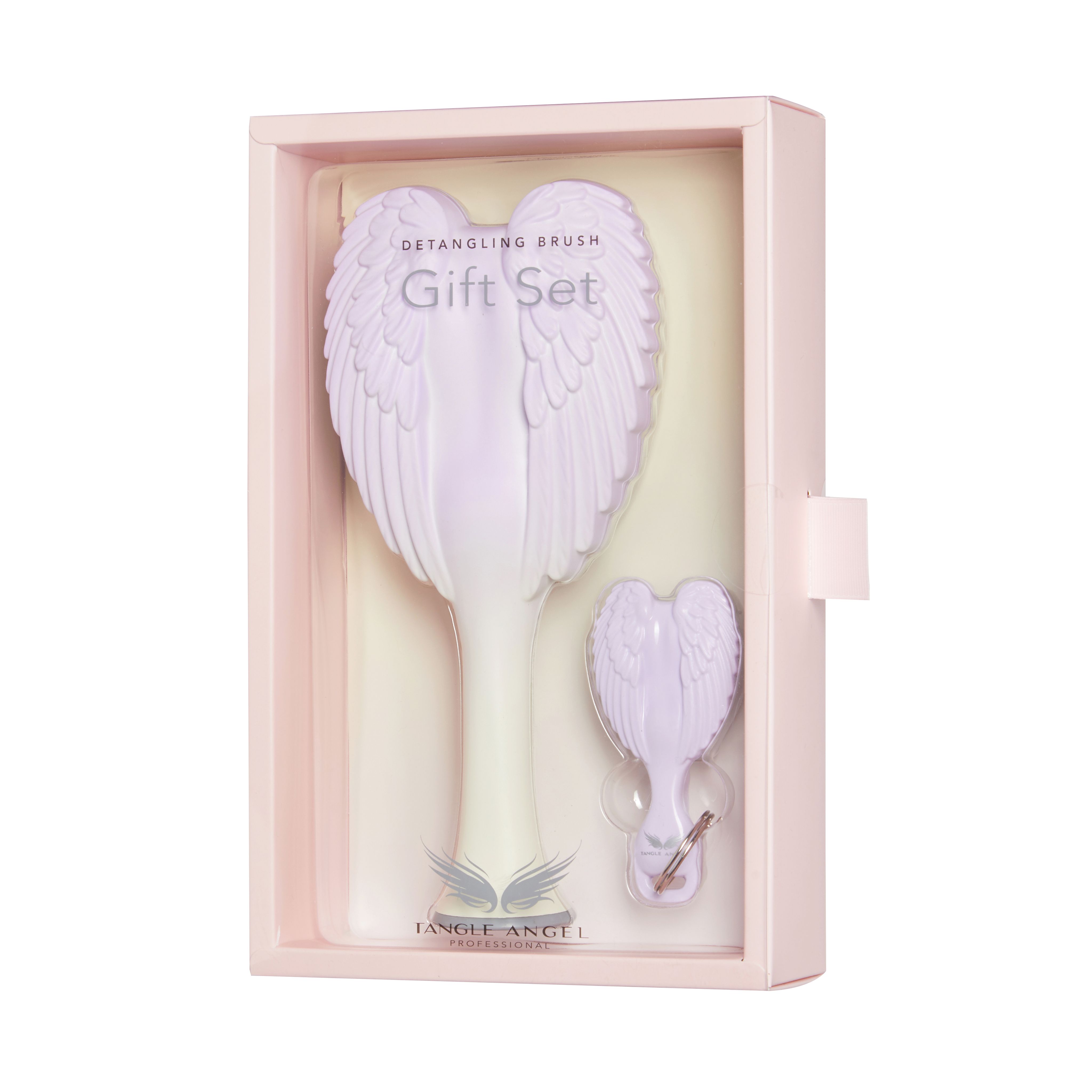 Подарочный набор расчесок для волос TANGLE ANGEL Gift Set - Lilac/Ivory +  брелок расческа - купить с доставкой по выгодным ценам в интернет-магазине  OZON (1525858232)