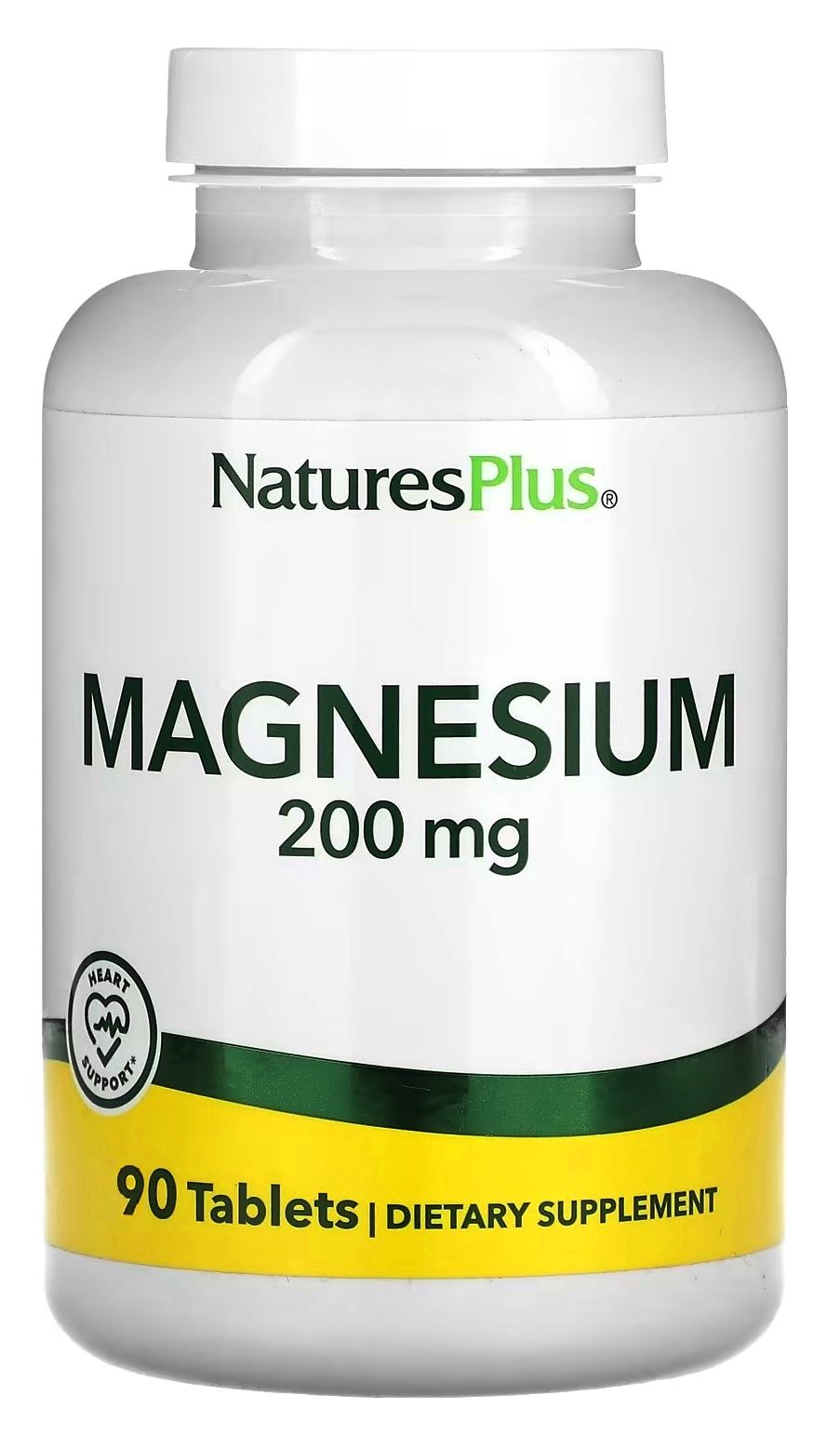 NaturesPlusMagnesium200mg90tabs/ХелатМагния200мг.90таблетокNaturesPlusСША/Магнийввысокобиодоступнойформе.Длякостейимышц.Здоровьенервной,иммунной,сердечно-сосудистойсистем