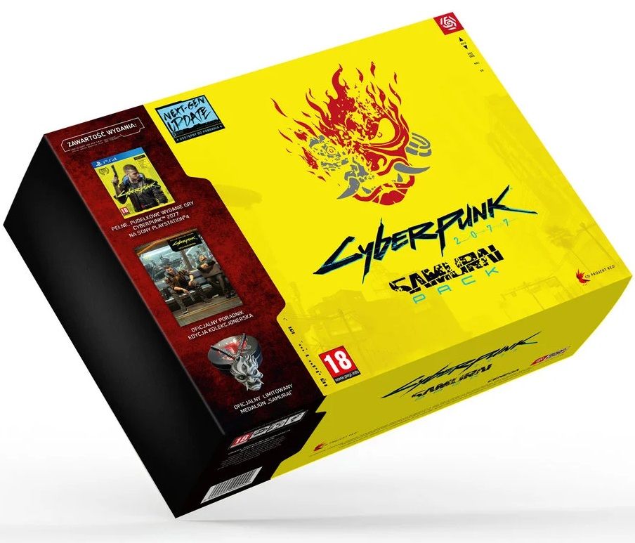 ИграCyberpunk2077:SamuraiPack(PlayStation4,Русскаяверсия)