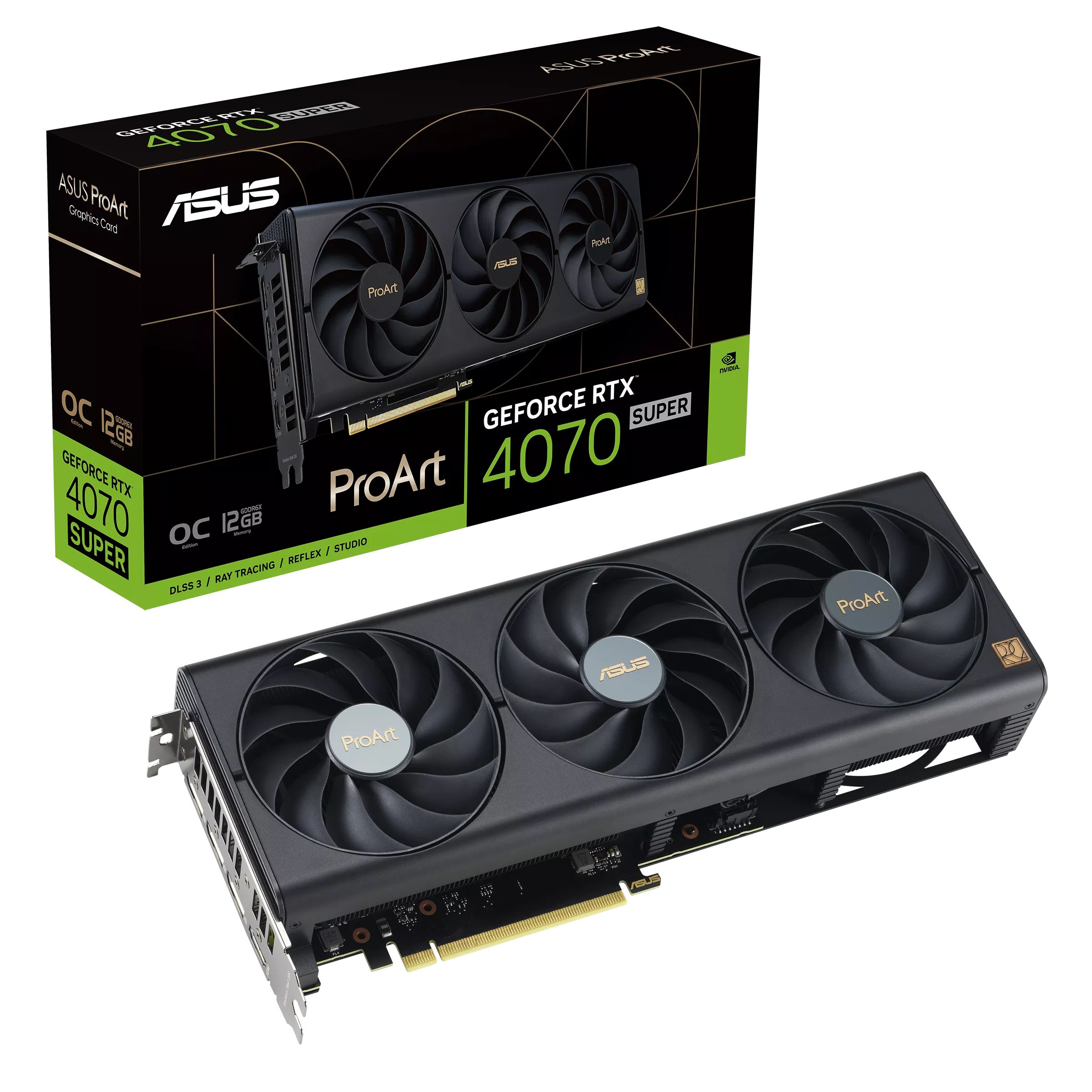 Видеокарта ASUS GeForce RTX 4070 SUPER, 12 ГБ - купить по низким ценам в  интернет-магазине OZON (1538689639)