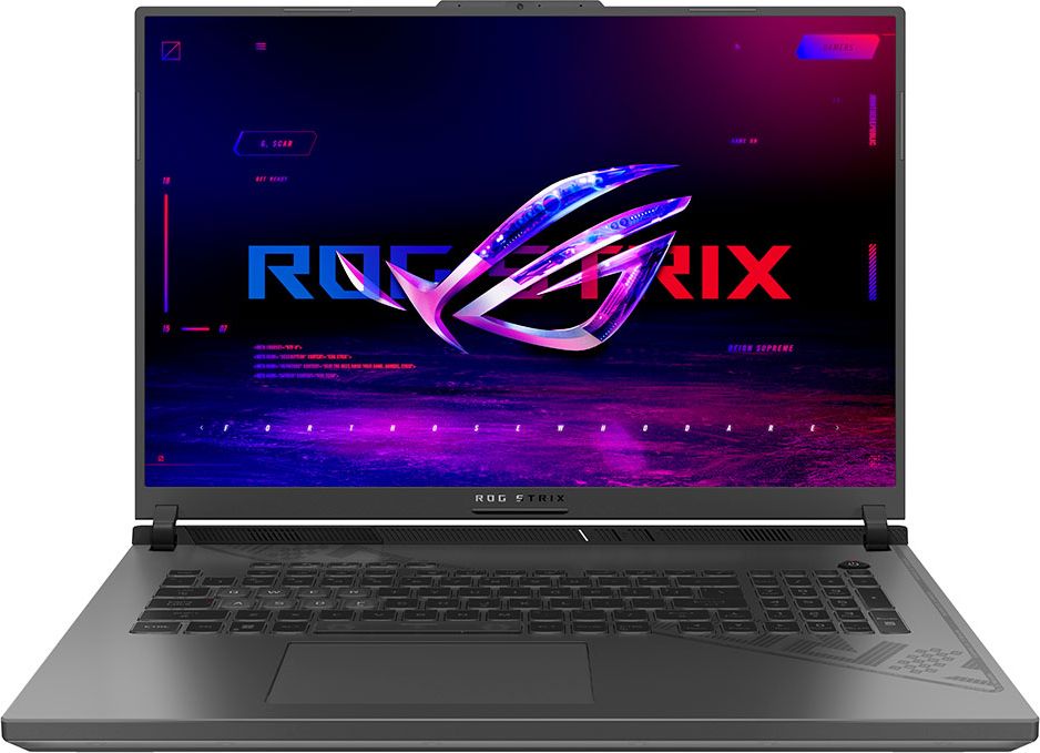 ASUSROGStrixG18Игровойноутбук18",IntelCorei7-13650HX,RAM16ГБ,SSD1024ГБ,NVIDIAGeForceRTX4060дляноутбуков(8Гб),Безсистемы,(90NR0CM1-M00B80),серый