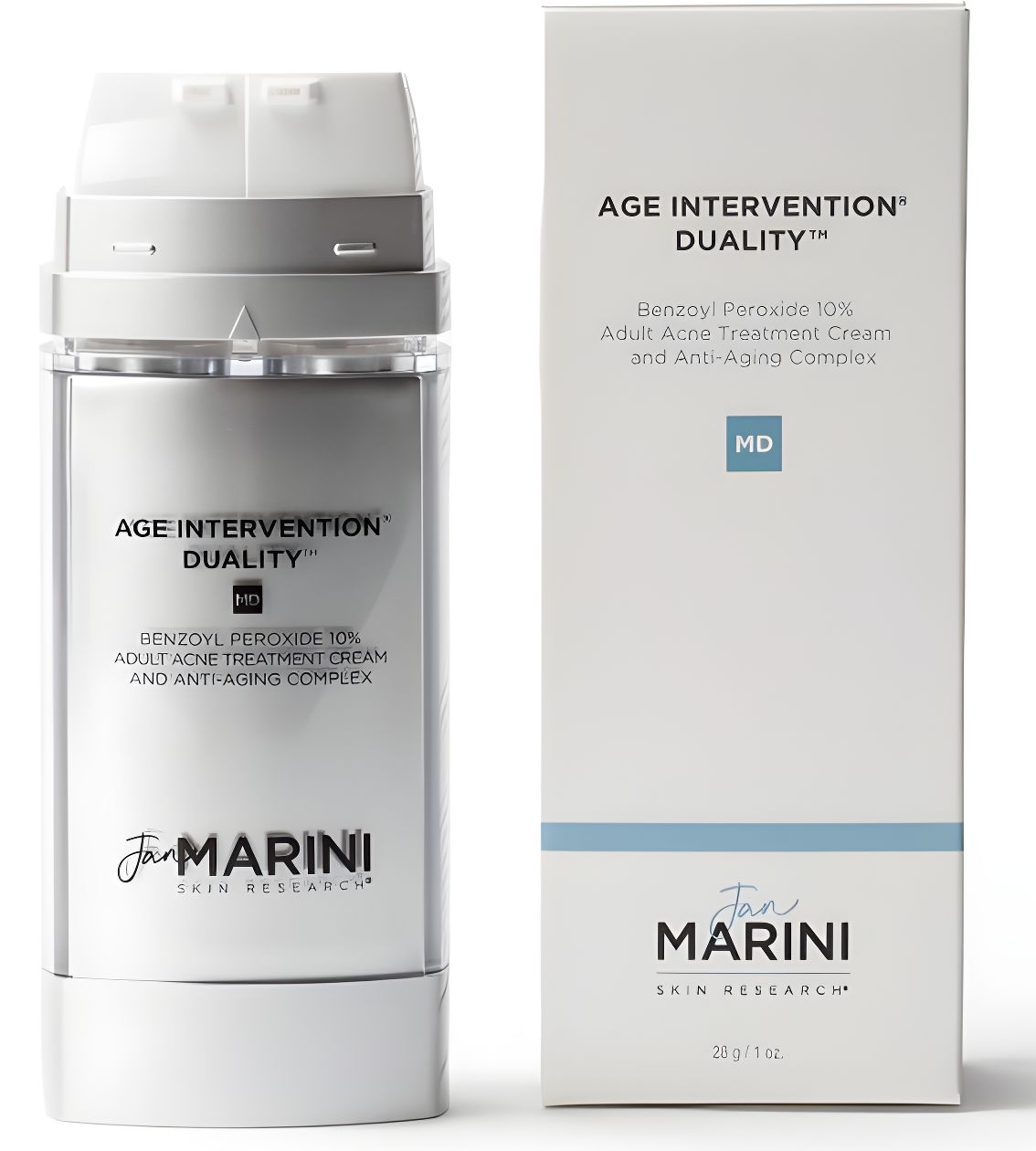 Age intervention. Jan Marini Duality. Age intervention Duality. Age intervention Retinol Plus MD 28 гр.