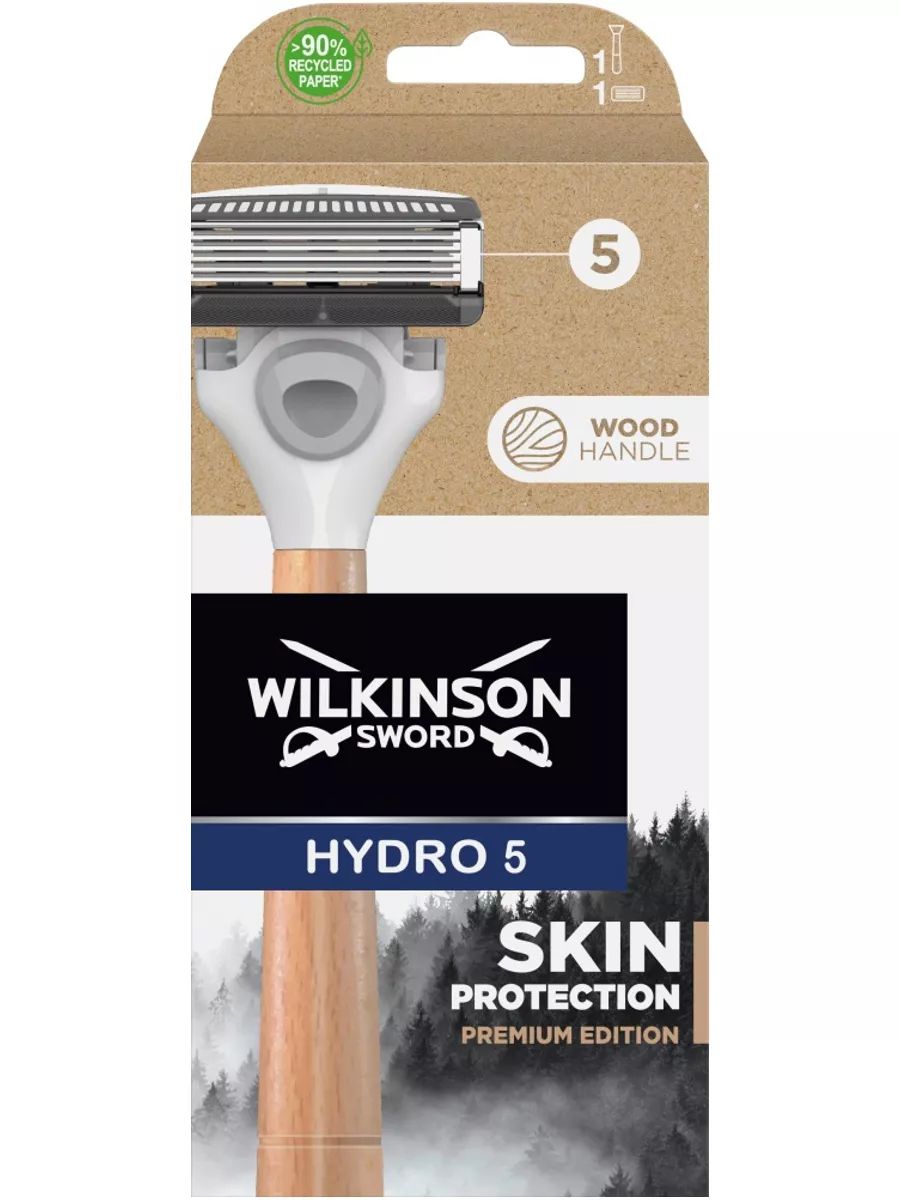 WilkinsonSword/SсhickHydro5SkinProtectionPremiumEdition-СтанокДляБритья5-илезвийный