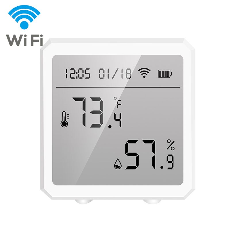 УмныйдатчиктемпературыивлажностиWi-Fi,TuyaSmartlife
