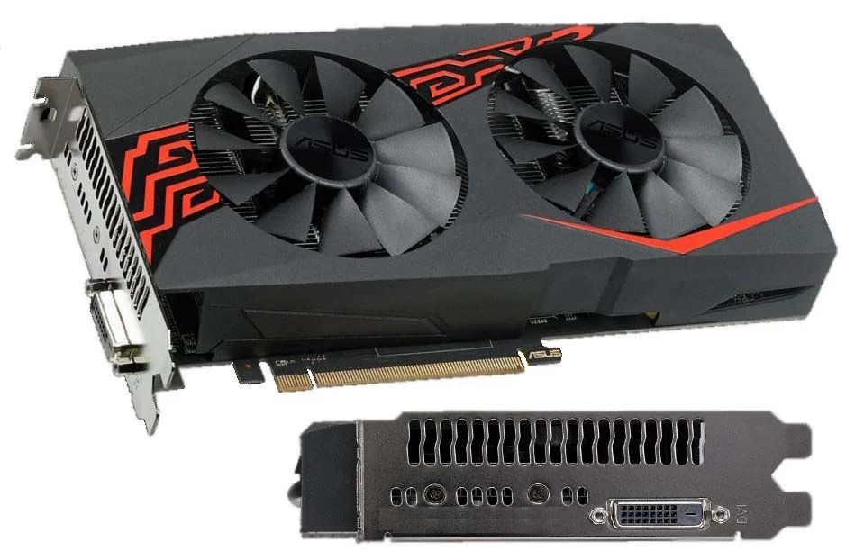 ASUSВидеокартаRadeonRX470RX4704ГБ(J2YVCM103729)