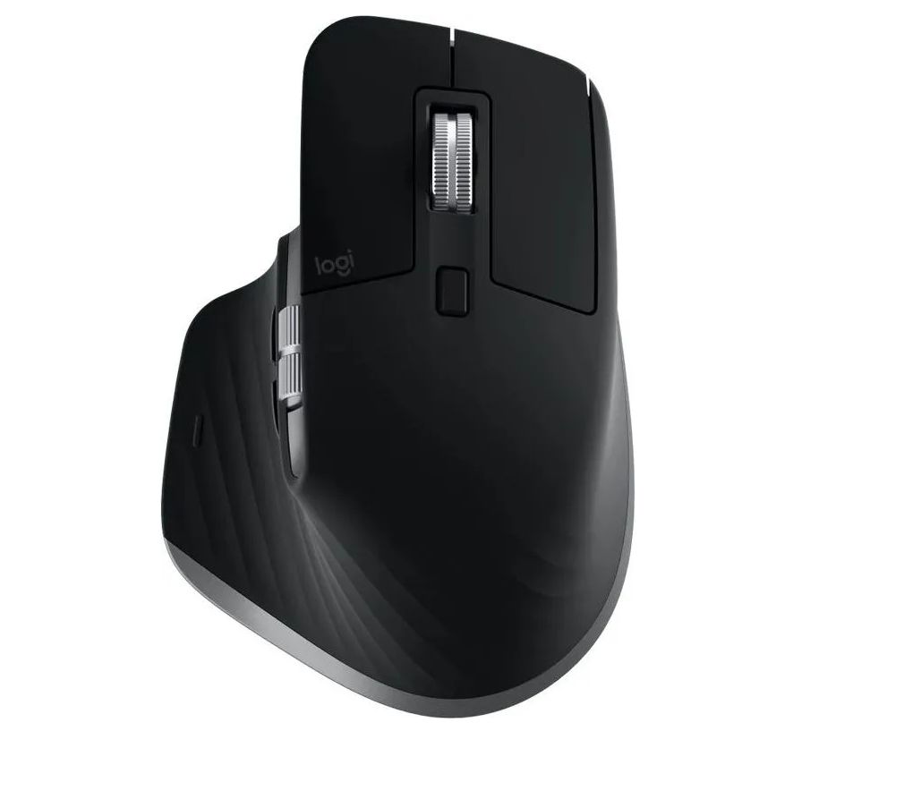 Мышь беспроводная Logitech MX Master 3S 910-006571, черно-серый - купить по  выгодной цене в интернет-магазине OZON (1452874064)