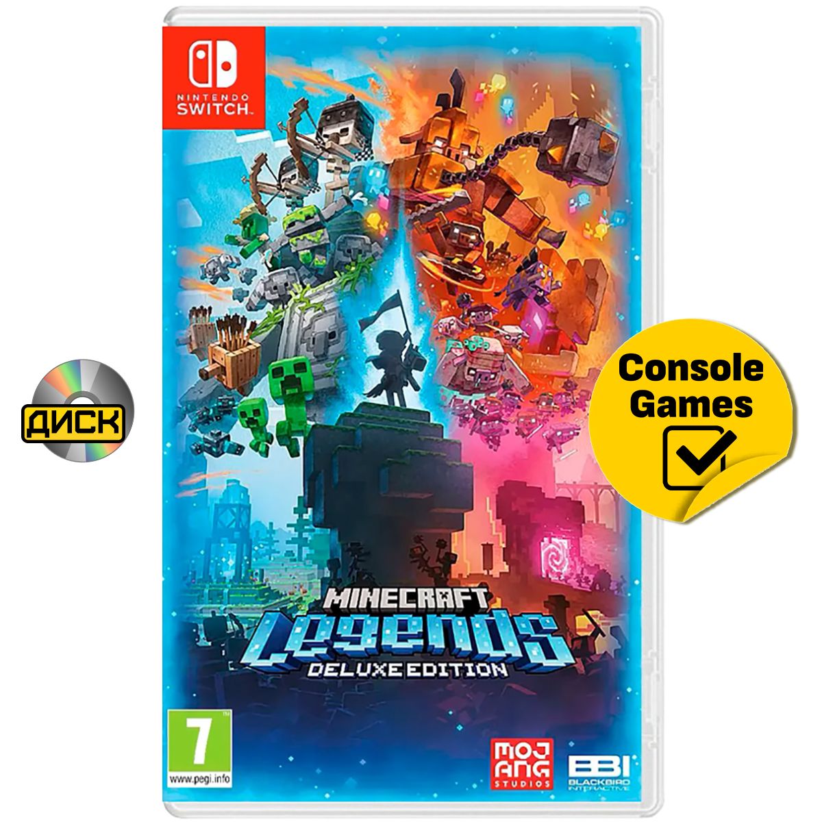 Игра Игра для Switch Minecraft Legends (английская версия) (Nintendo Switch, Английская версия)