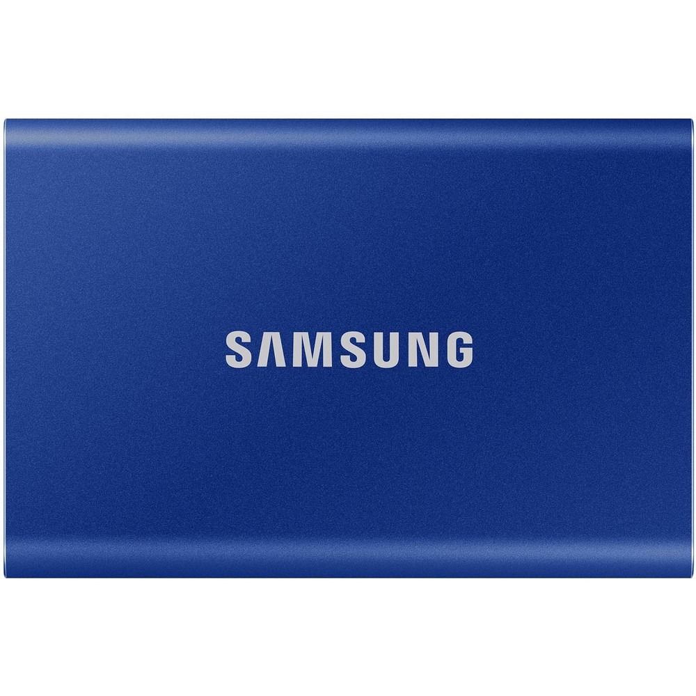 Внешний жесткий диск Samsung T7 500 ГБ синий (MU-PC500H/WW)